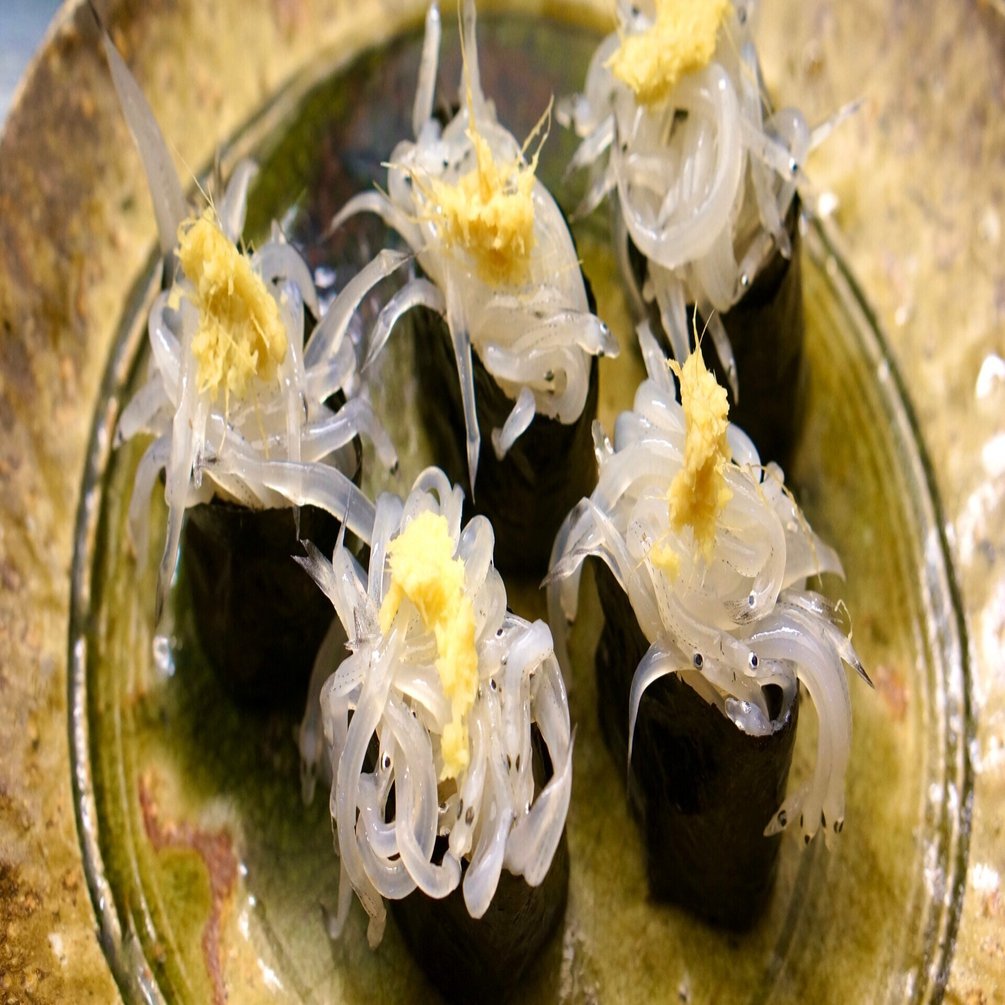 白魚の軍艦おすすめです 73歳すし屋のnote 74歳すし屋のnote 現役 Note