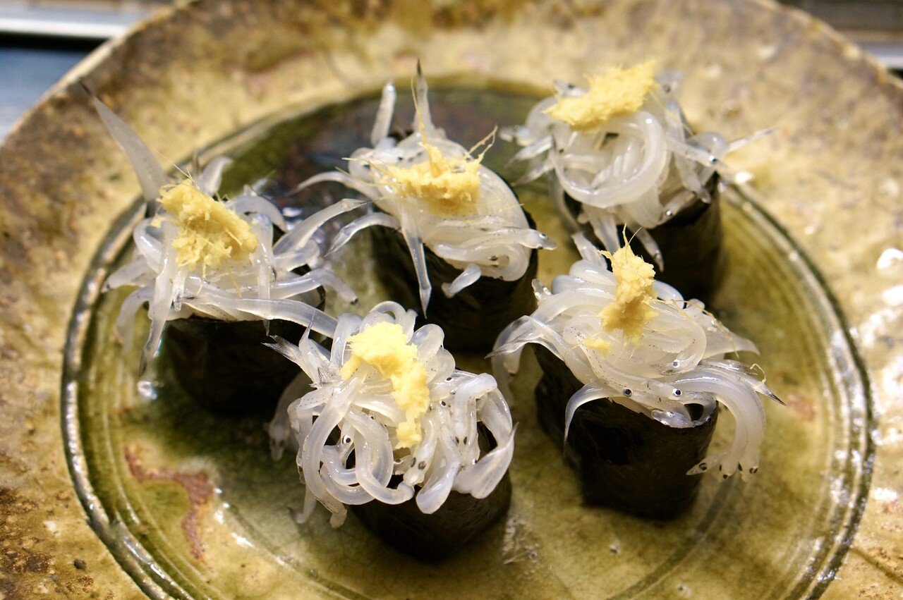 白魚の軍艦おすすめです 73歳すし屋のnote 74歳すし屋のnote 現役 Note 白魚の軍艦おすすめです 73歳すし屋のnote 74歳すし屋のnote 現役 Note