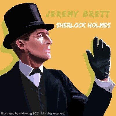 本日はシャーロック ホームズ主演でお馴染み 我らが愛するジェレミーブレット氏の生誕祭 今夜も夜9時 シャーロック ホームズの冒険 第13話 最後の事件 たのしみ みど ゐん Illustrator Note