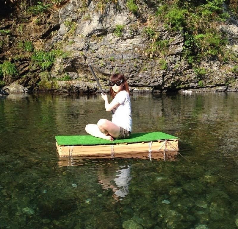 大人達が本気で作った いかだ で勝負する奇祭 多摩川いかだレース に勢いで出場した話 その2 まいしろ Note 大人達が本気で作った いかだ で勝負する奇祭 多摩川いかだレース に勢いで出場した話 その2 まいしろ Note