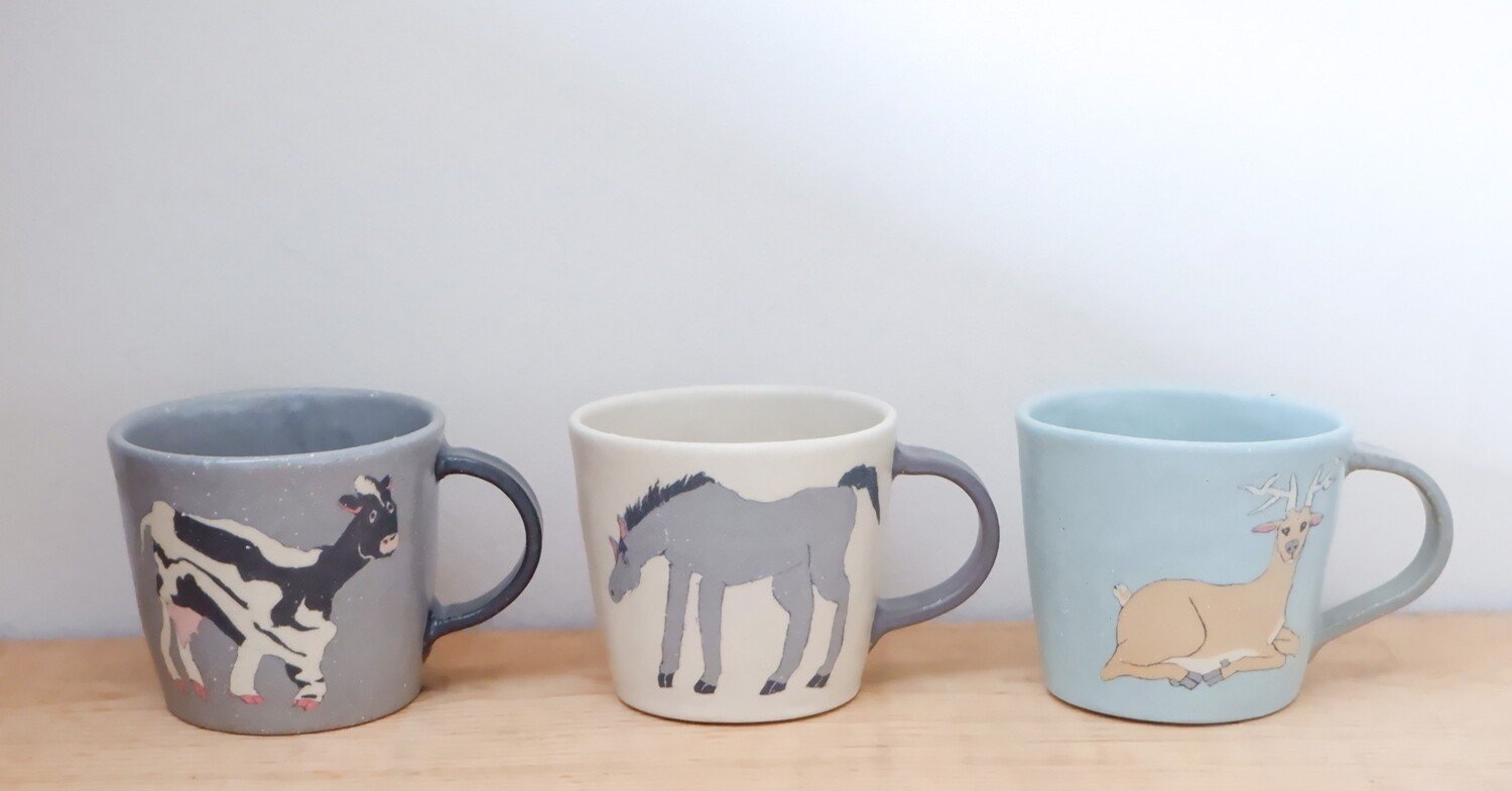 うさぎにオオカミ、羊など…。かわいくて味わい深い、田中ちあきさんの