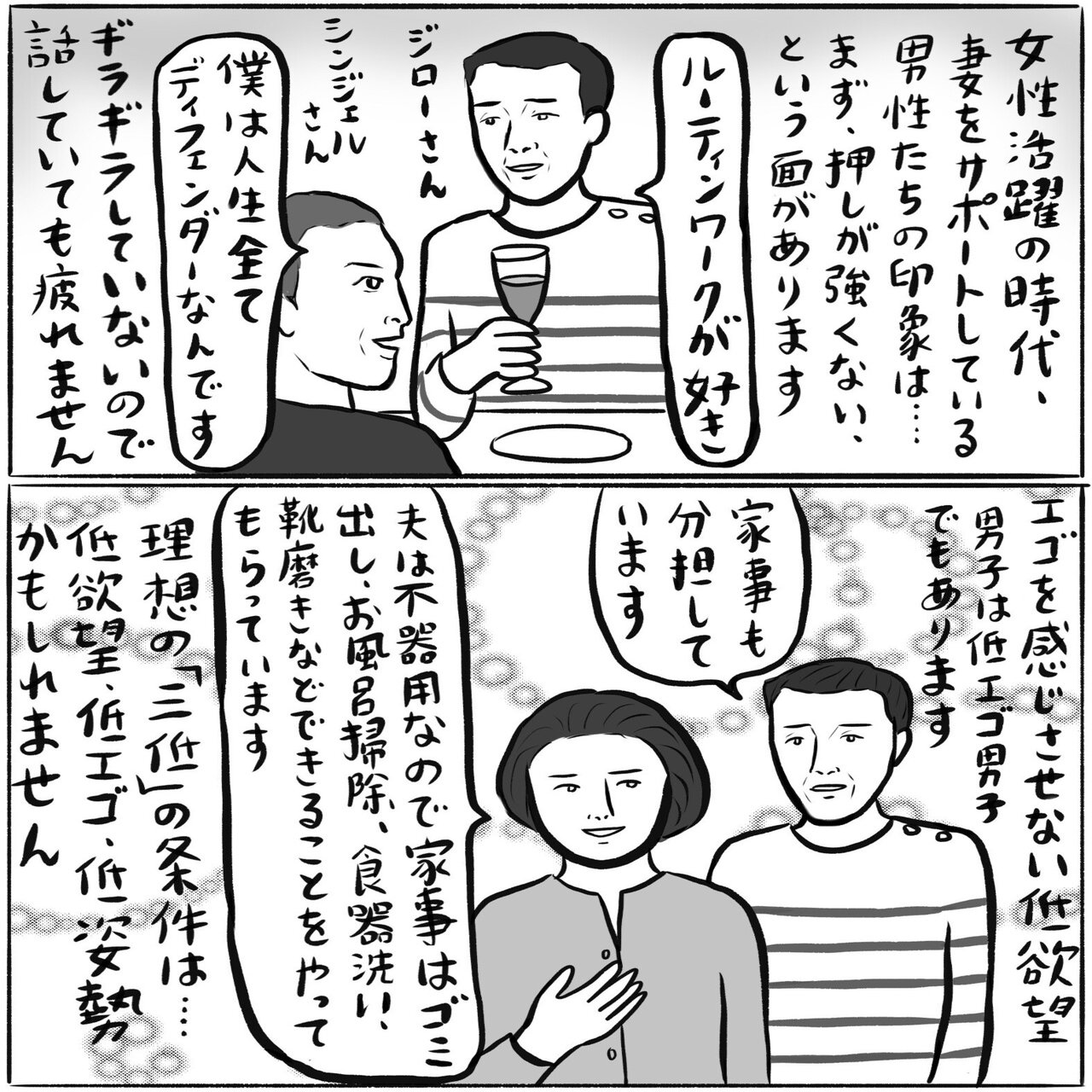 妻をサポートする夫 低欲望社会 における理想の夫婦関係とは 辛酸なめ子 15 光文社新書