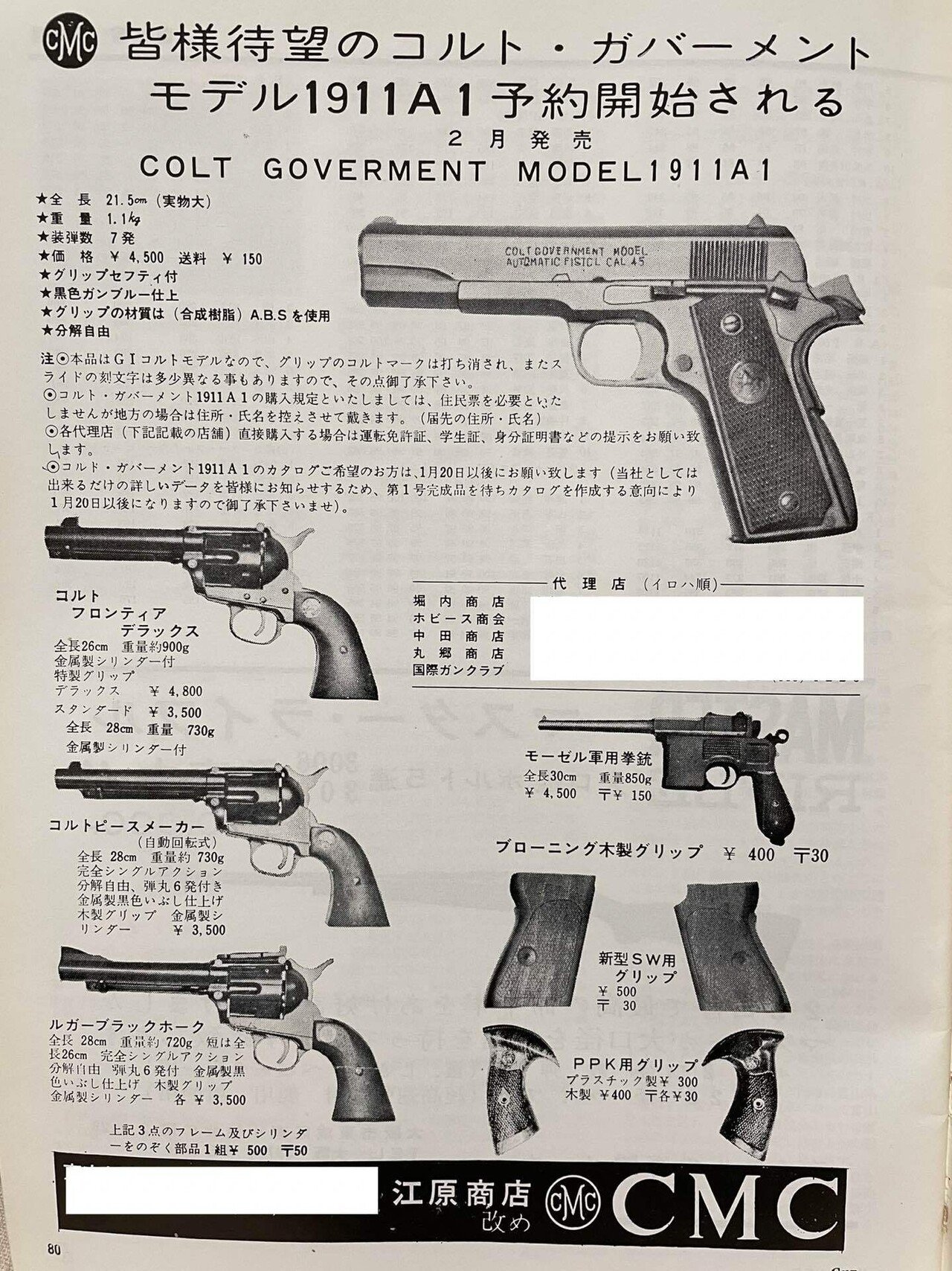 月刊Gun 1966年 新年号|チーコ 月刊Gun 1966年 新年号|チーコ