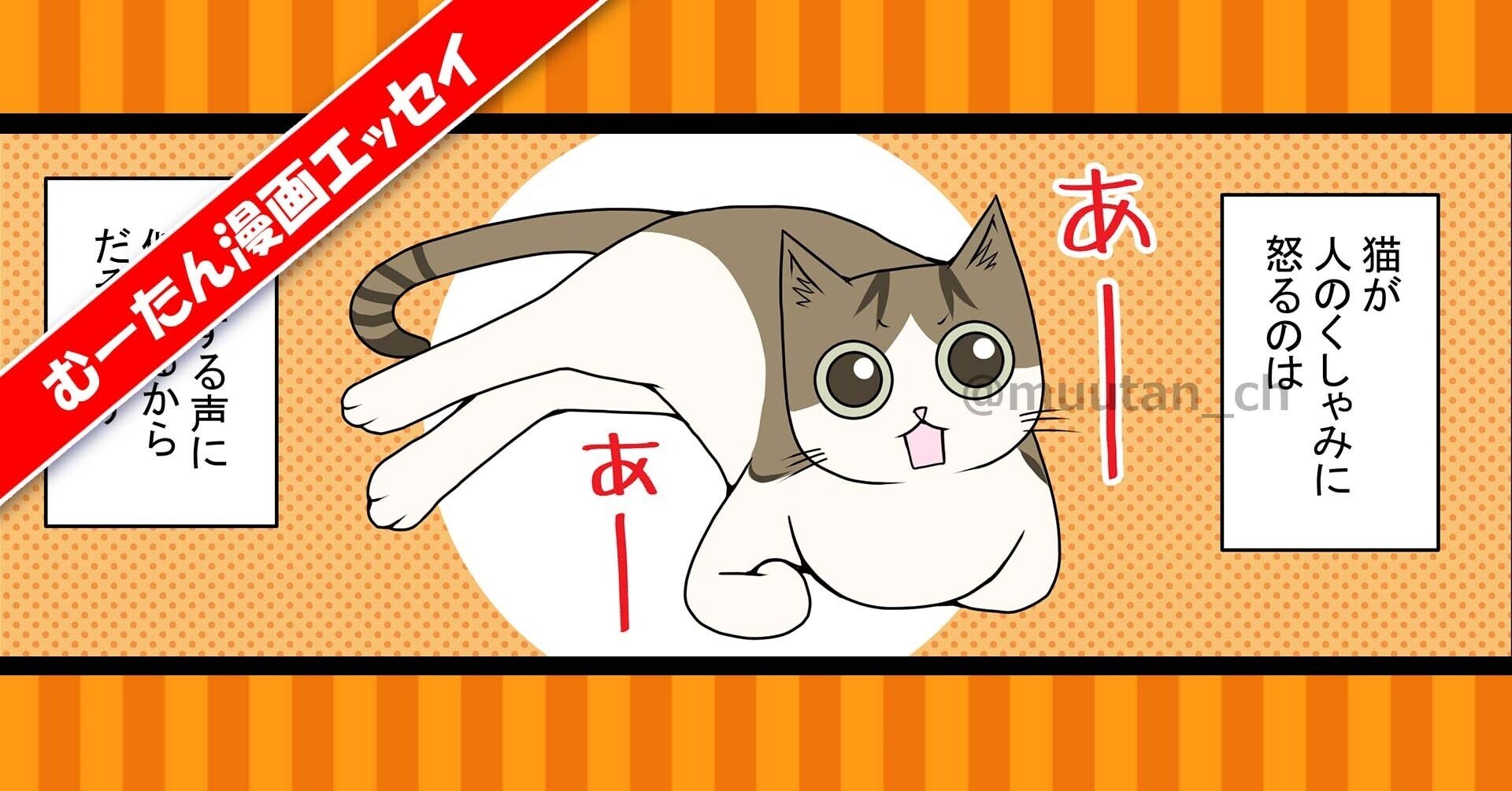 猫がくしゃみで怒る理由 むーたん漫画エッセイ Note