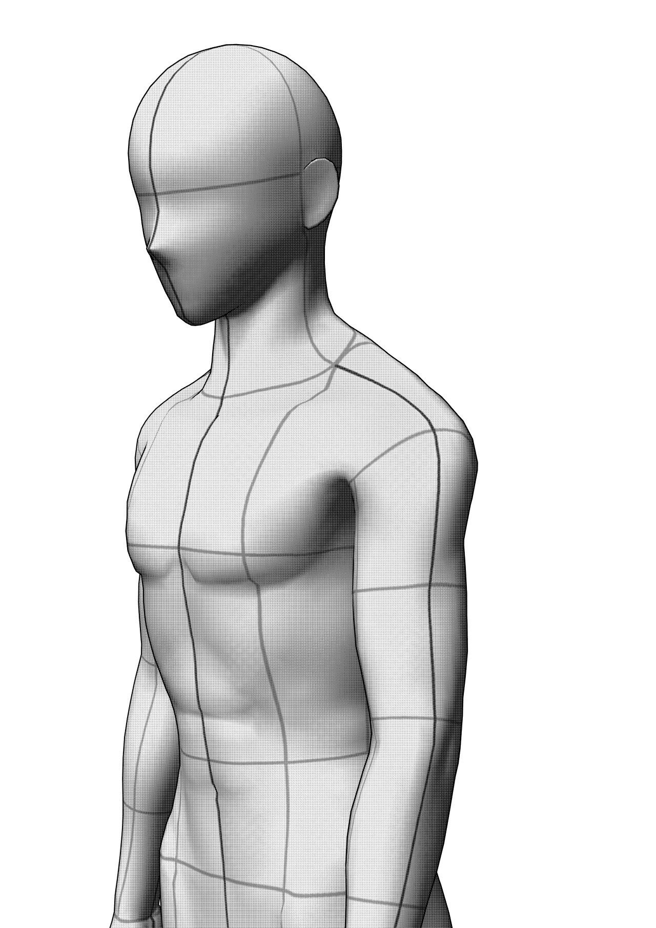 模写もしゃもしゃ 東京喰種 金木研 初3dデッサン人形 オサム マンガ家になりたい人 過去のアナログ投稿作品アップ中 Note