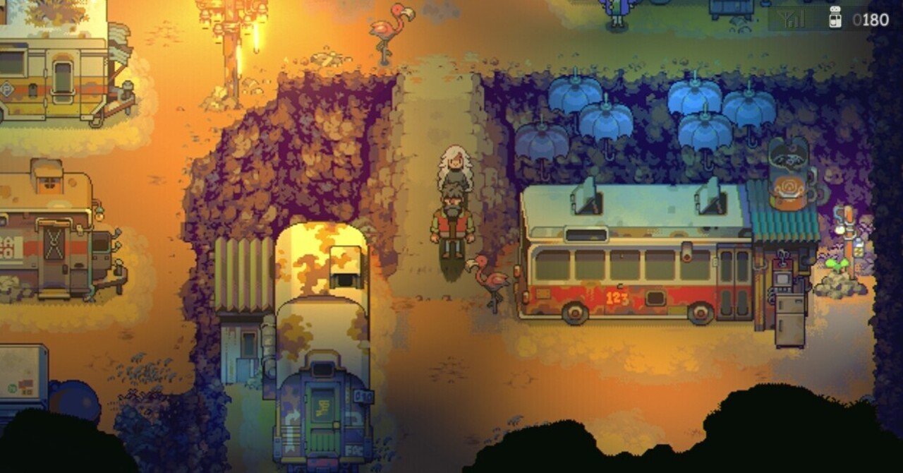 終末の世界を片道切符で冒険する親子の物語。『Eastward