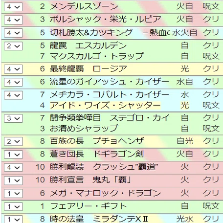 アドバンス】vault大会準優勝 4cガイアッシュ覇道 構築解説【刃鬼抜き