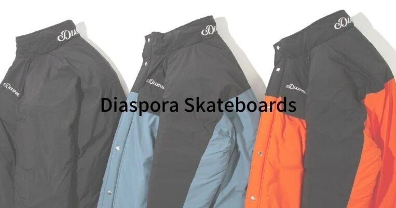diaspora skateboardsからA6 Puff JacketとWool Flash Crusherが発売 