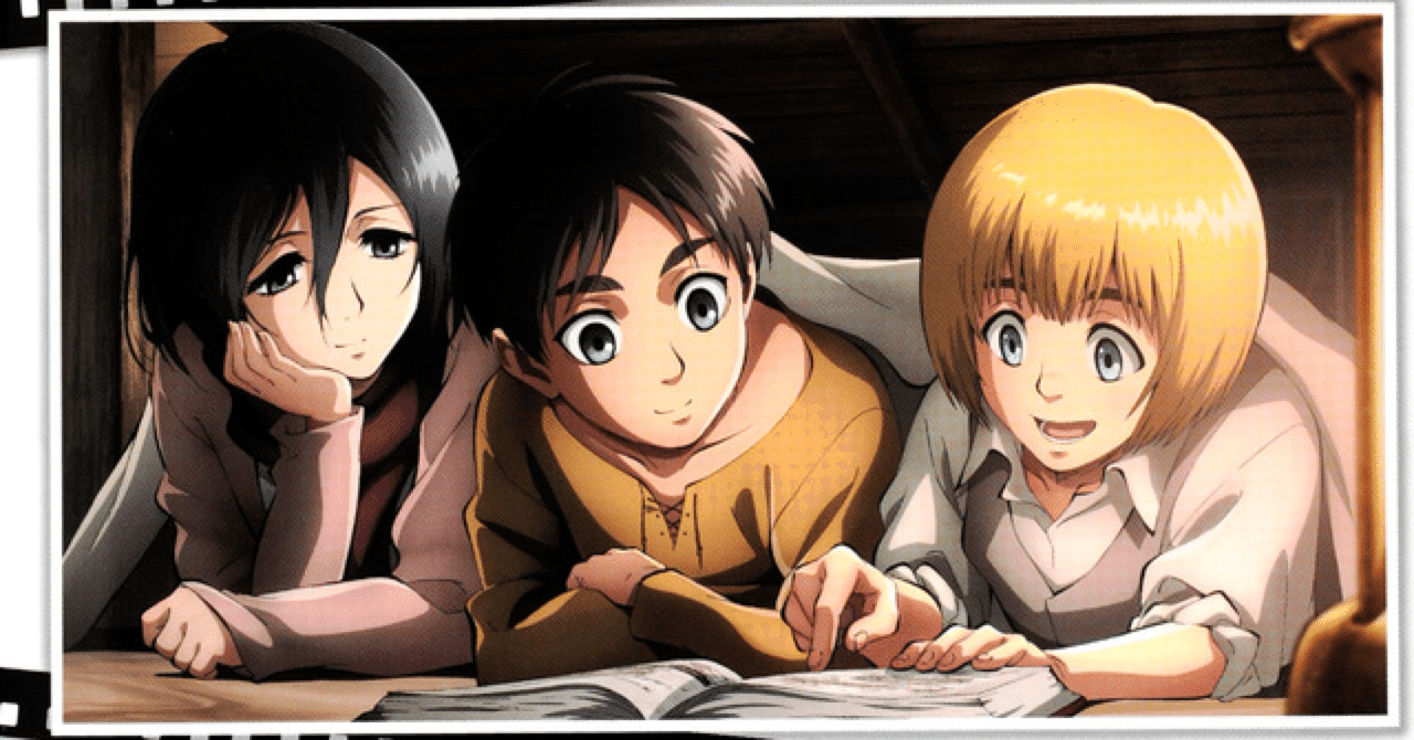 進撃の巨人」ステッカー&ポストカードブック｜山口真央