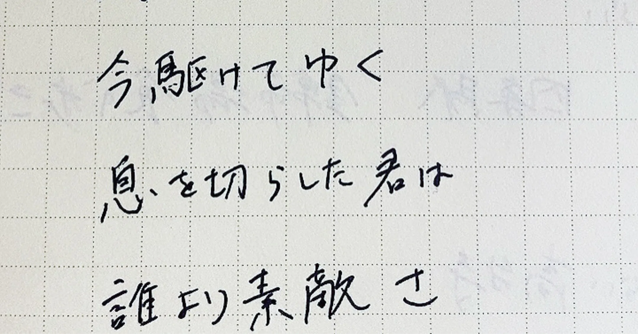 日記 息を切らした君は誰より素敵さ 火花 Note