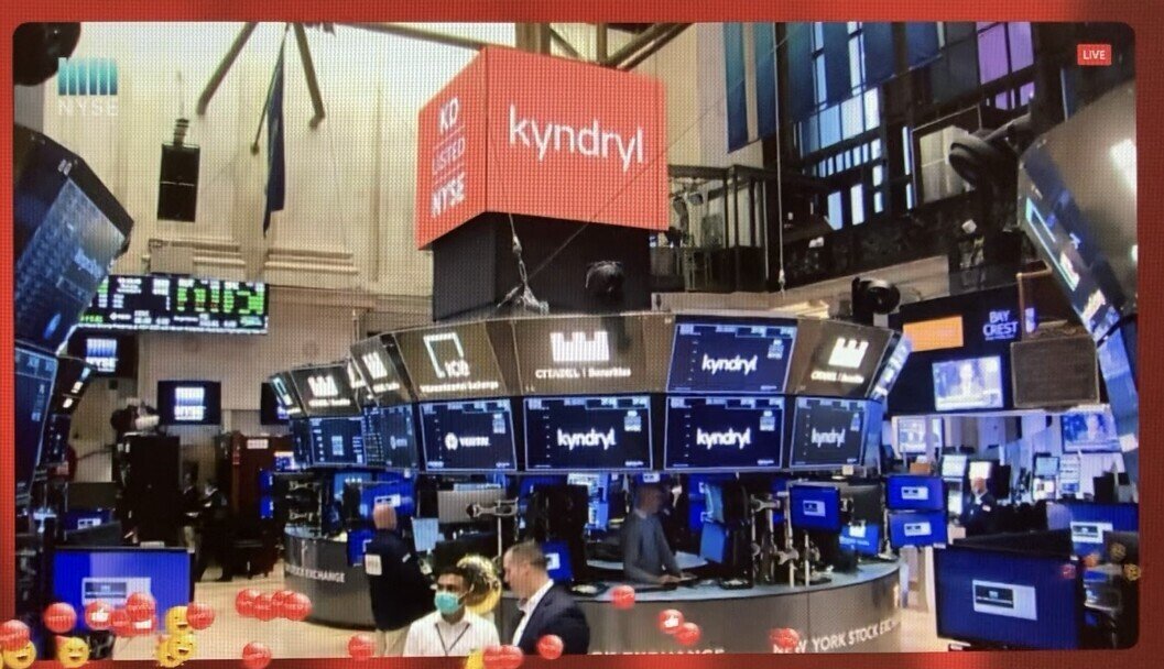 Kyndryl いよいよ独立したグローバル企業としてニューヨーク証券取引所