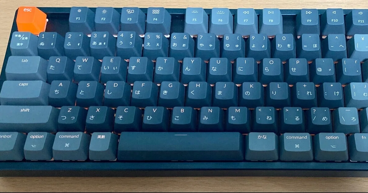 Keychron K8 日本語配列を改造した話：その1｜素人寿司