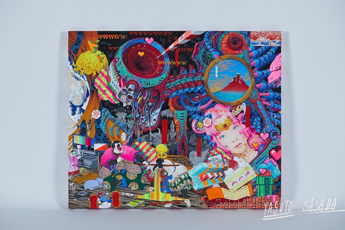 笹田靖人が見た浮世絵の世界を描いてみた｜笹田靖人/YASUTO SASADA