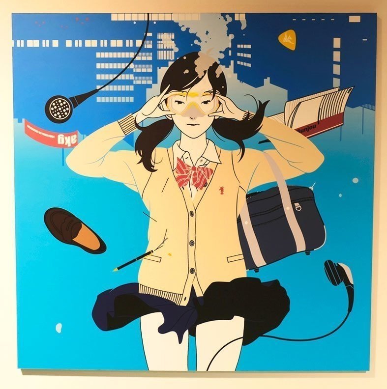 イラストレーター中村佑介展 In 東京 All Around Yusuke Nakamura レポート 文 こたにな々 こたにな々 Kotani Nana Note