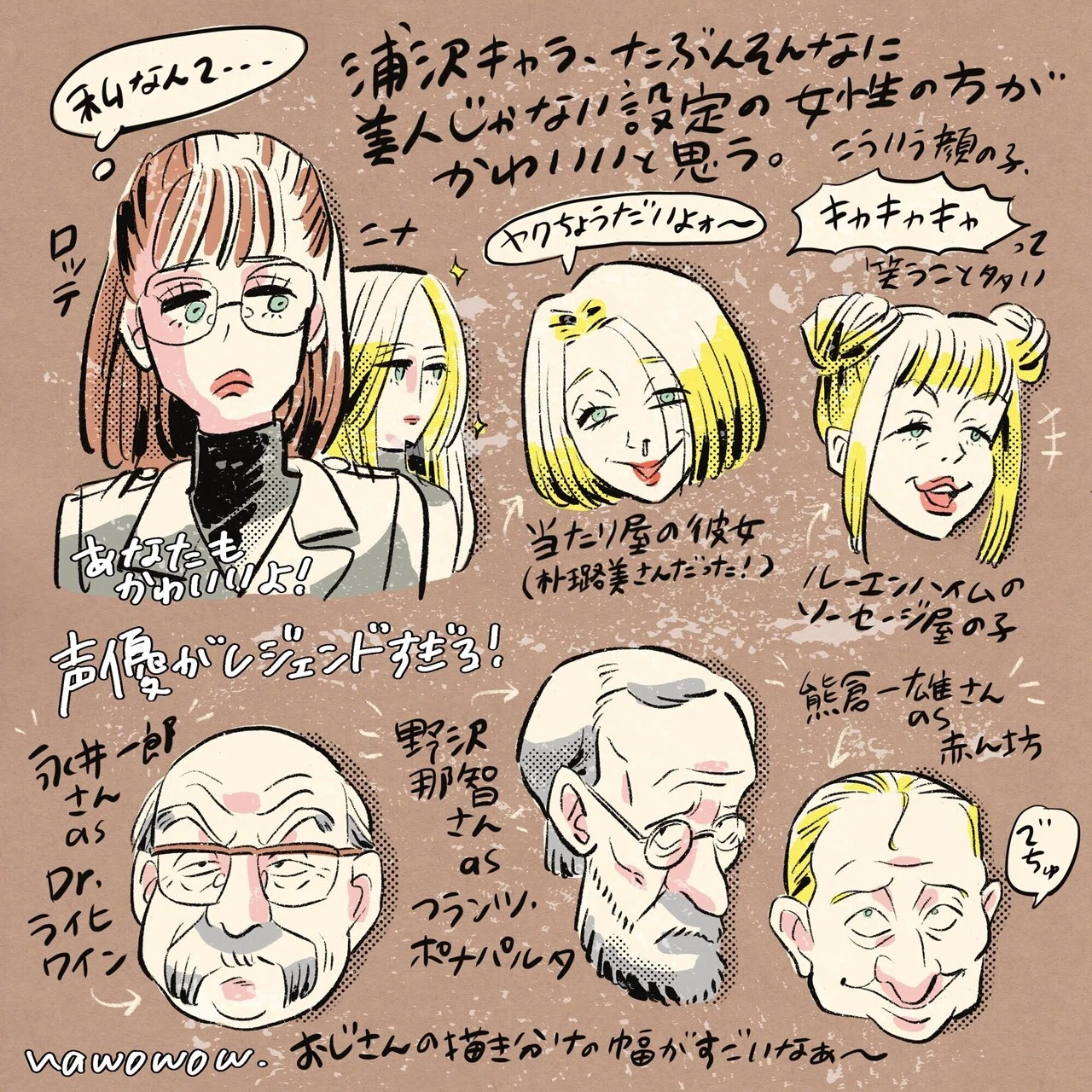 超激レア】直筆 浦沢直樹MONSTER アニメ 主人公の設定資料 描いて描いて