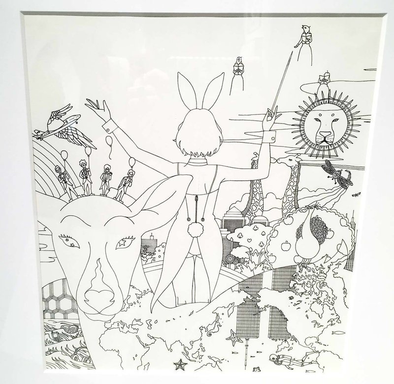 イラストレーター中村佑介展 In 東京 All Around Yusuke Nakamura レポート 文 こたにな々 こたにな々 Kotani Nana Note
