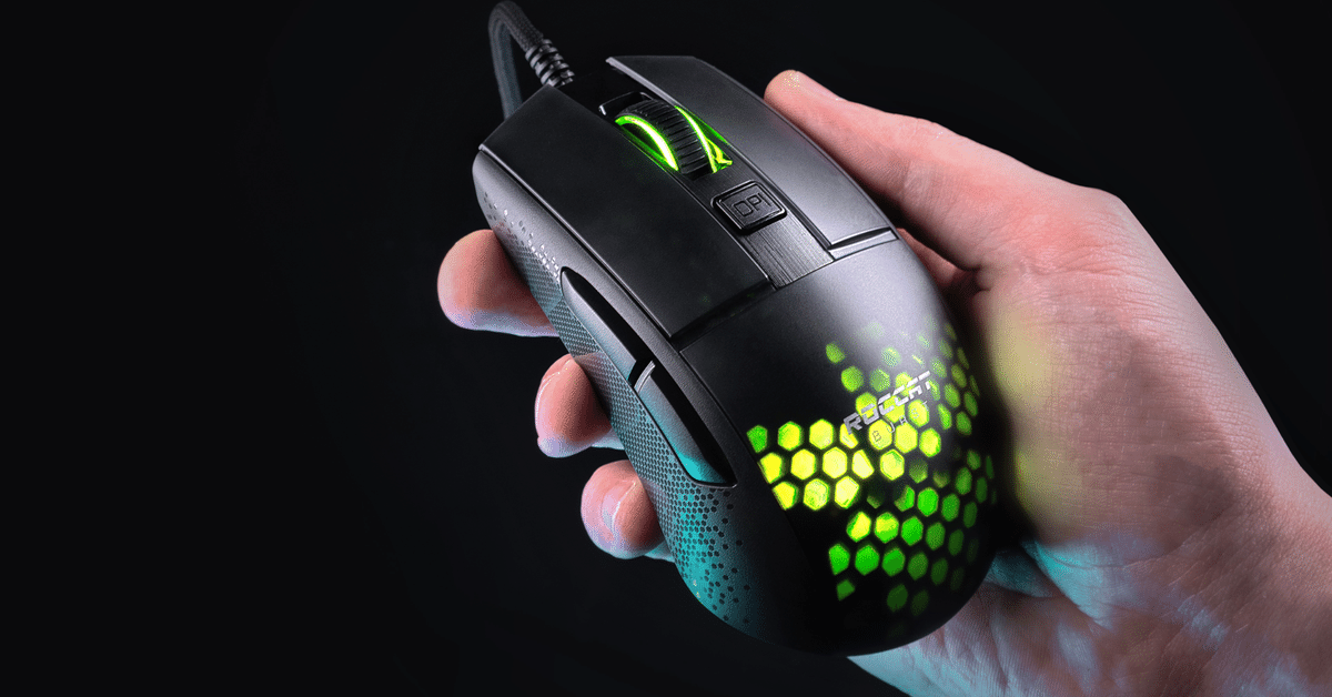 Roccat BURST Pro】6,000円台の最強コスパマウス｜まっくちゃん