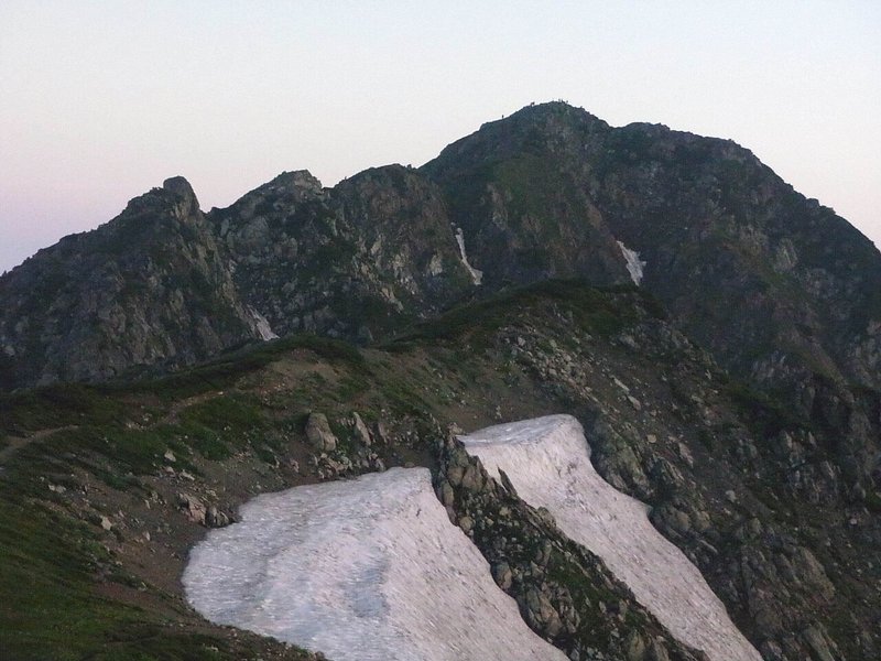 8月16日1水晶岳&nbsp;&nbsp;(1)