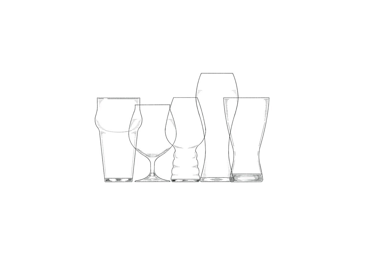 ビアグラスの線画イラストを描いて クラフトビール のメニュー表を作りました Akinori Washida Note