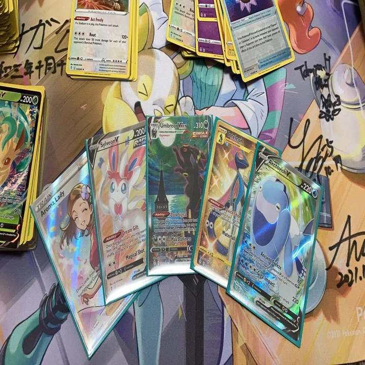 海外のポケモンカードゲーム拡張パック「Evolving Skies」ボックス開封