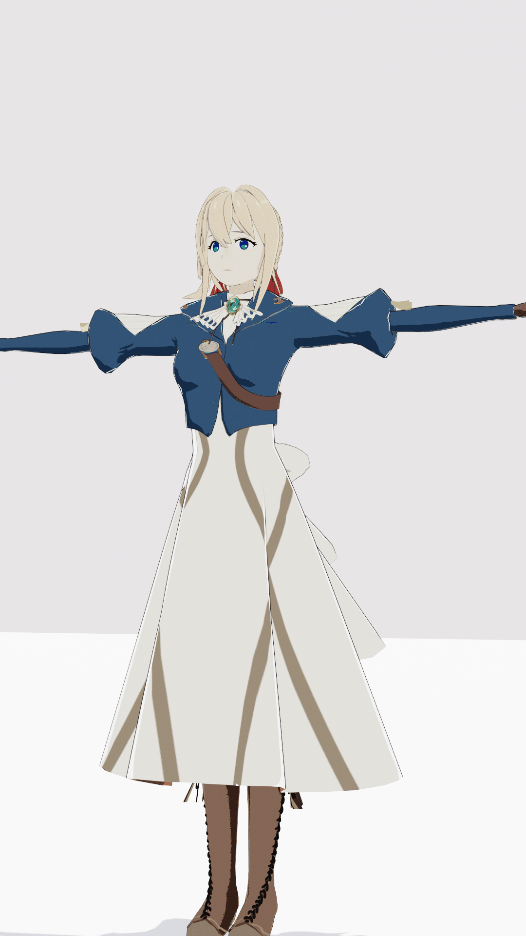 ヴァイオレット・エヴァーガーデン ヴァイオレット in blender