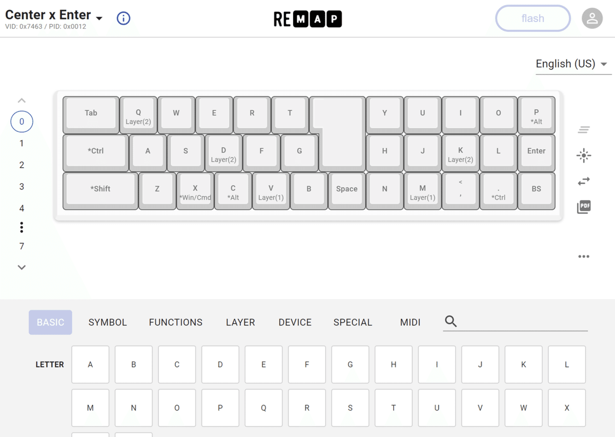 自作キーボードキット「Center x Enter」を組み立てました
