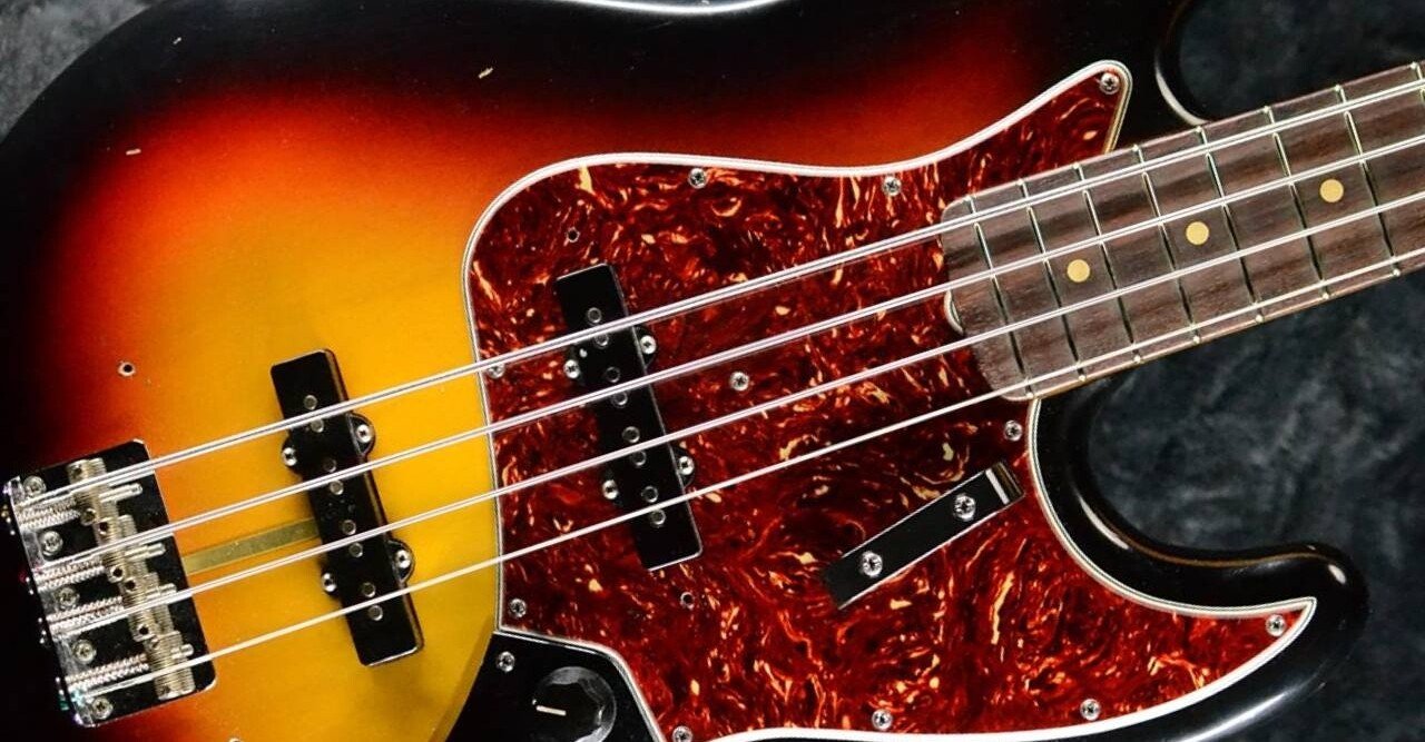 Fender Custom Shop”1962 Jazz Bass Journeyman Relic -Wide Black 3 
