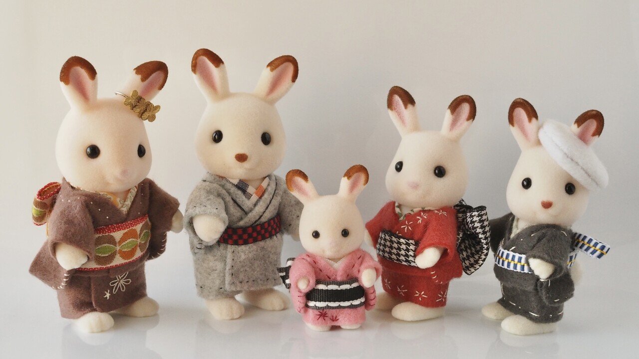 フェルトで作る着物 シルバニアファミリー 型紙と作り方 Hulk Note フェルトで作る着物 シルバニアファミリー 型紙と作り方 Hulk Note