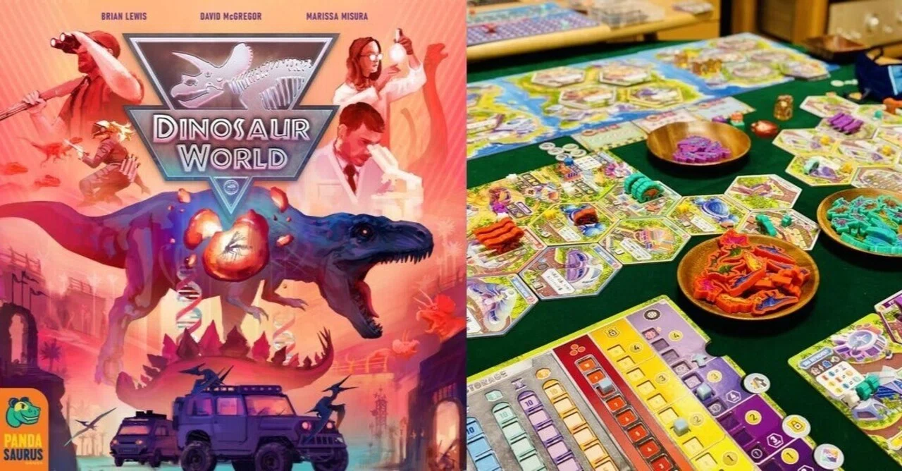 ダイナソーワールド (Dinosaur World) タイル, サマリーカード日本語化 