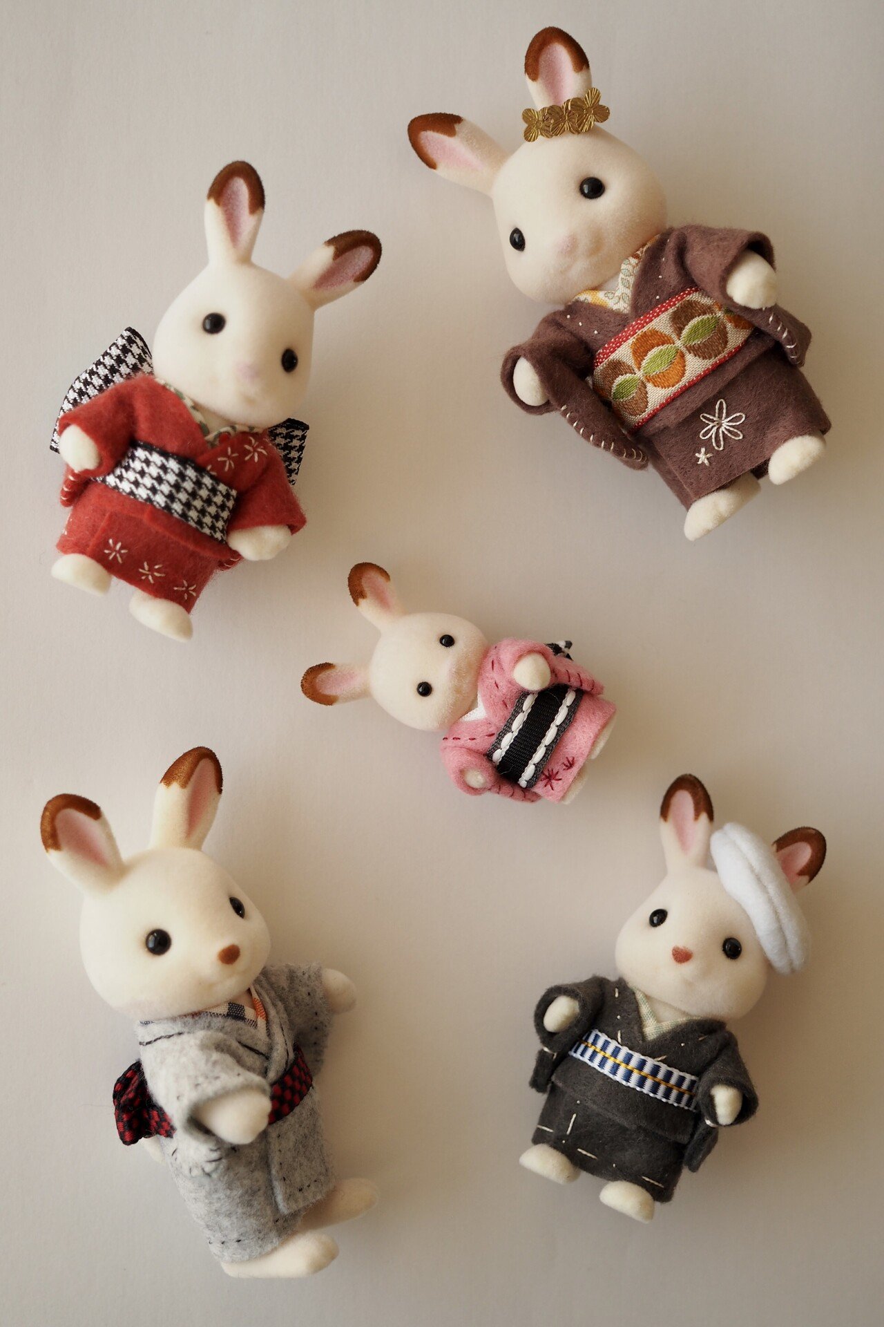 フェルトで作る着物 シルバニアファミリー 型紙と作り方 Hulk Note フェルトで作る着物 シルバニアファミリー 型紙と作り方 Hulk Note