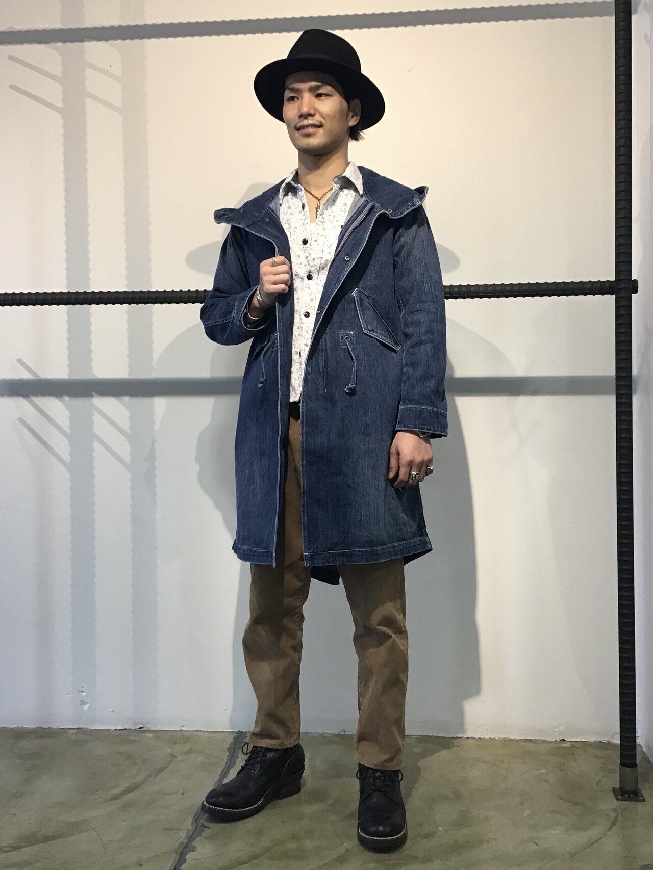 FLAT HEAD 大阪店】～フラットヘッドのデニムモッズコートのご