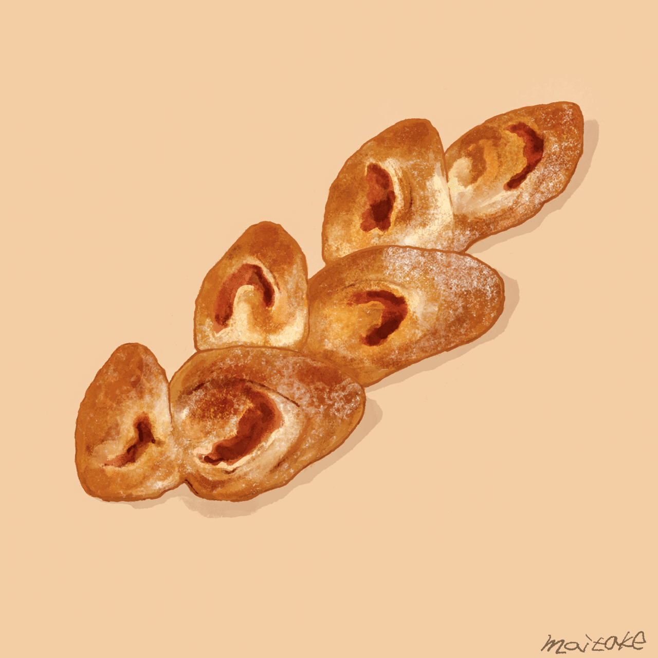 食べ物イラスト ベーコンエピ まいたけ Note 食べ物イラスト ベーコンエピ まいたけ Note