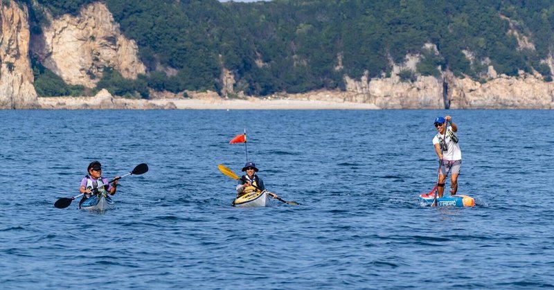 Kayak & SUP　1日で小豆島1周　その1