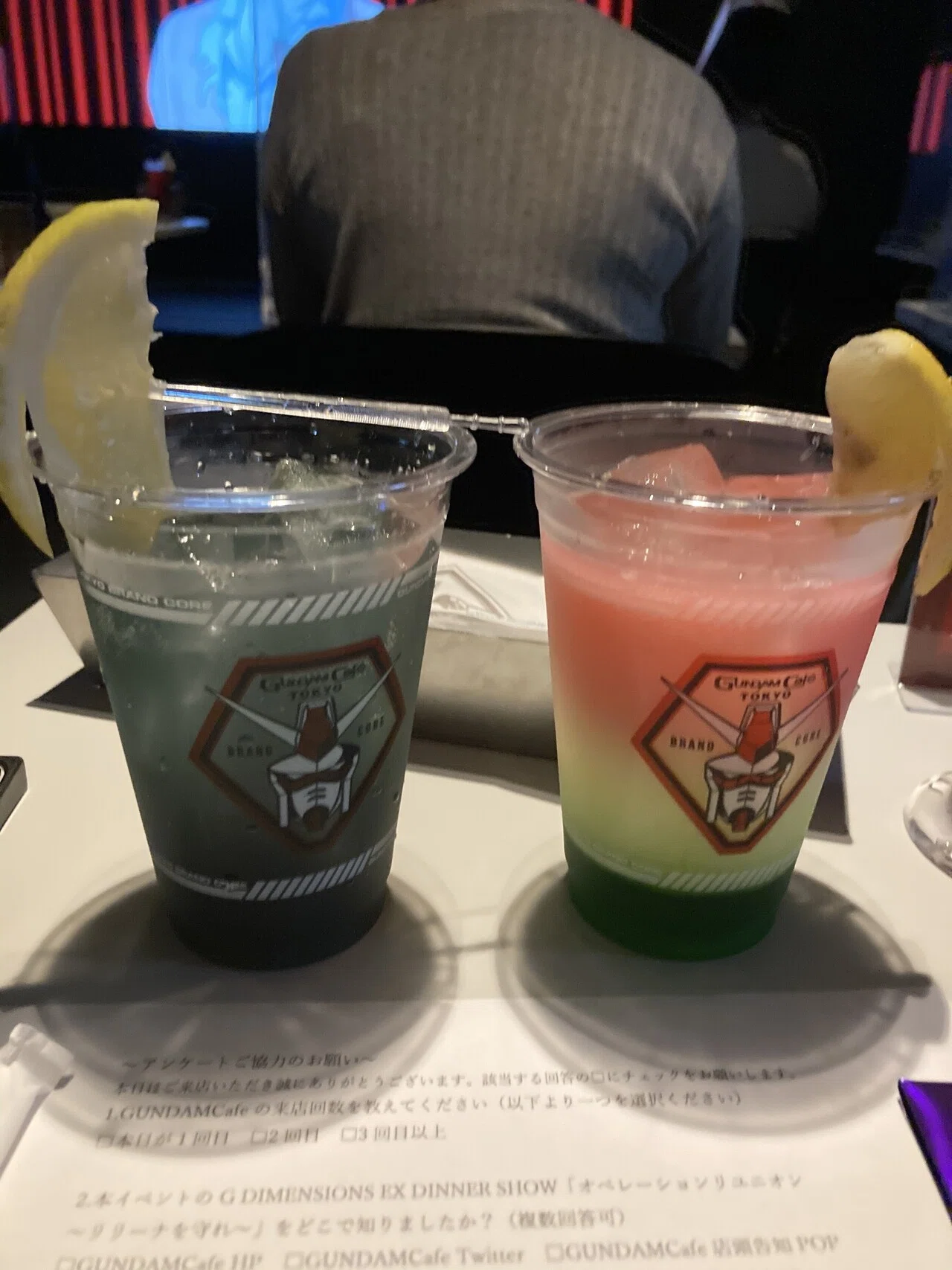 ガンダムカフェオペレーションリユニオンレポ③｜きょろ