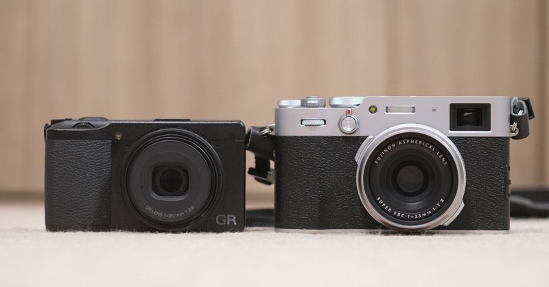 GR IIIxとX100Vの比較レビュー(操作系編)