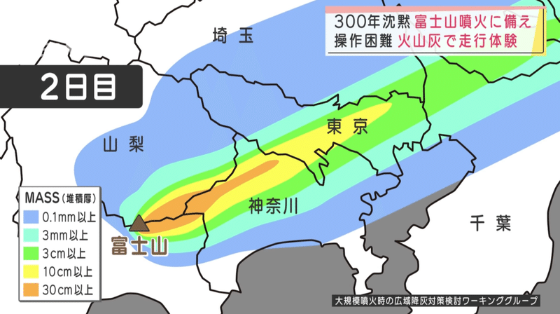 富士山噴火1