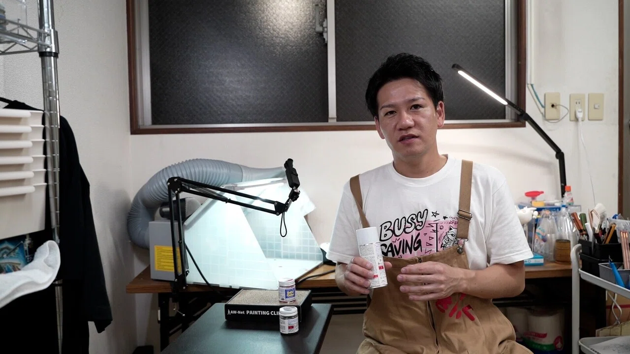 ソフ研 彩色編 vol.2】エアブラシとスプレーでソフビを塗って見比べて