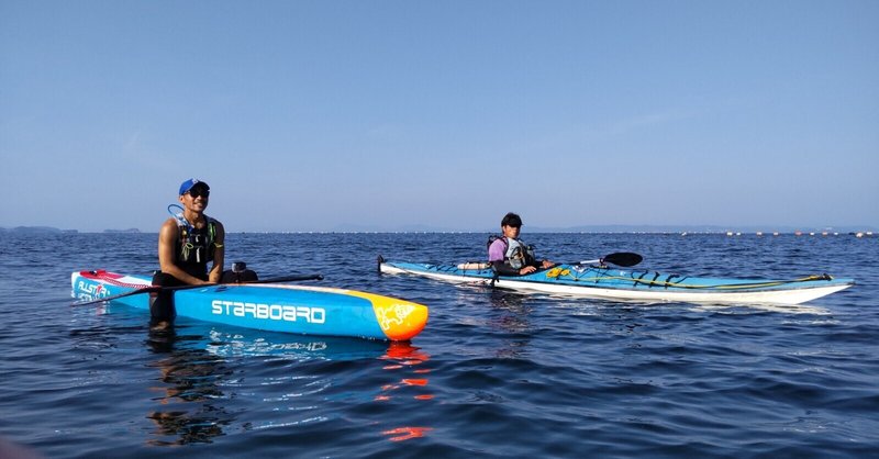 Kayak & SUP 1日で小豆島1周　その2