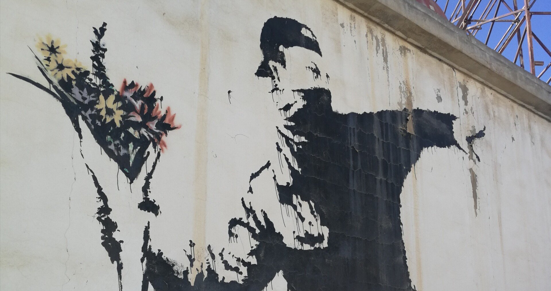 人道支援パレスチナ】Banksyの壁画を見に行く～イスラエルとパレスチナ