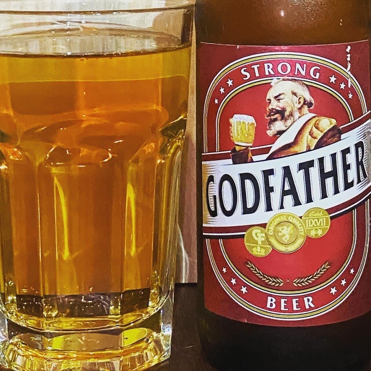 久しぶりにインドのビール。GODFATHER 1000BeerChallenge(593/1000