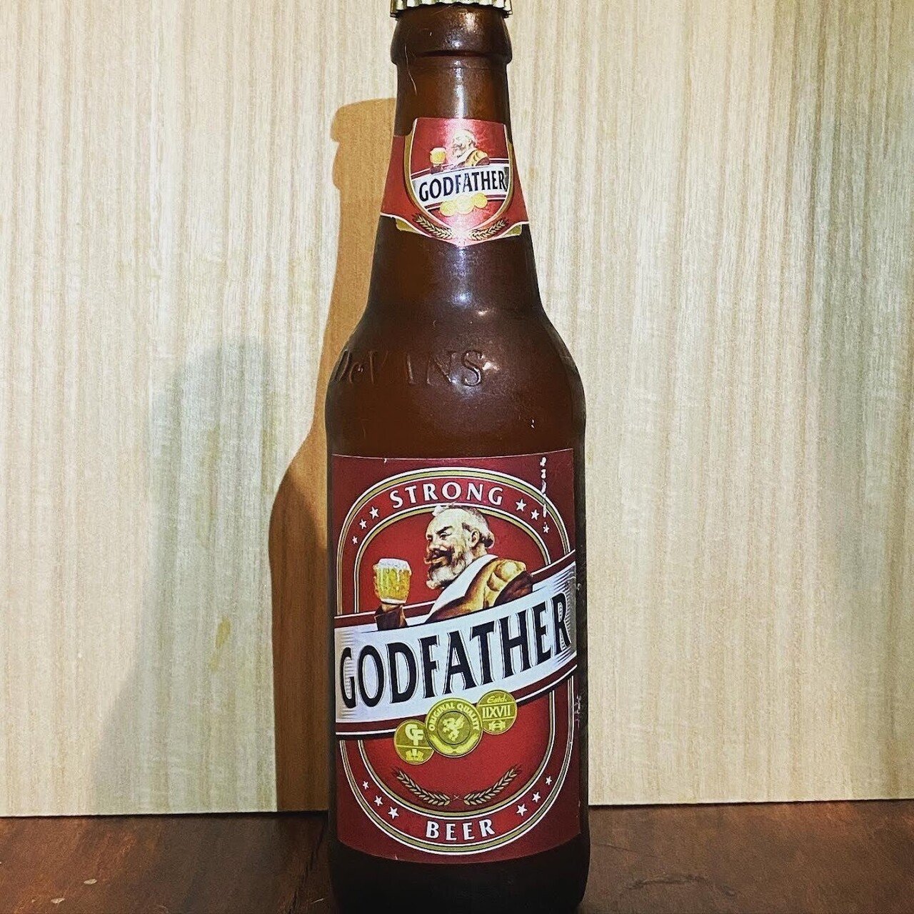 久しぶりにインドのビール。GODFATHER 1000BeerChallenge(593/1000