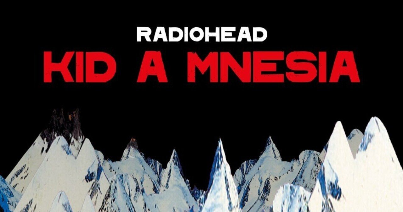Radiohead Kid A Mnesia ScaryBookレディオヘッド-