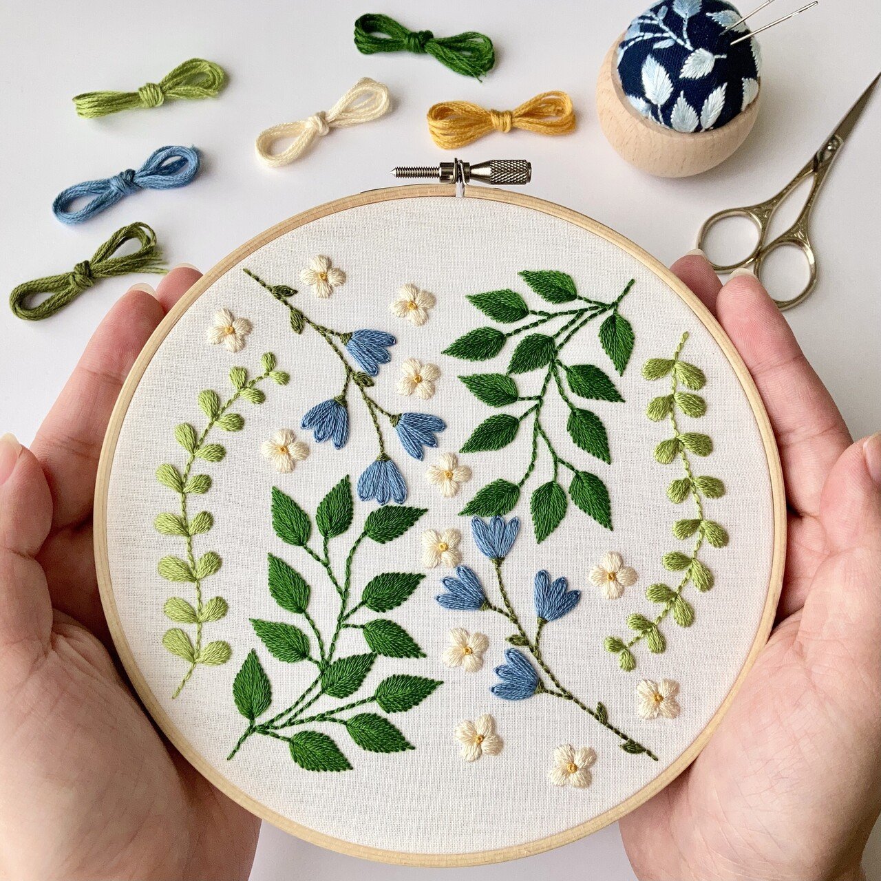 なるさん専用/ハンドメイド 刺繍アート作品 作品の名づけって難しいですよね｜はなこまち/刺繍作家