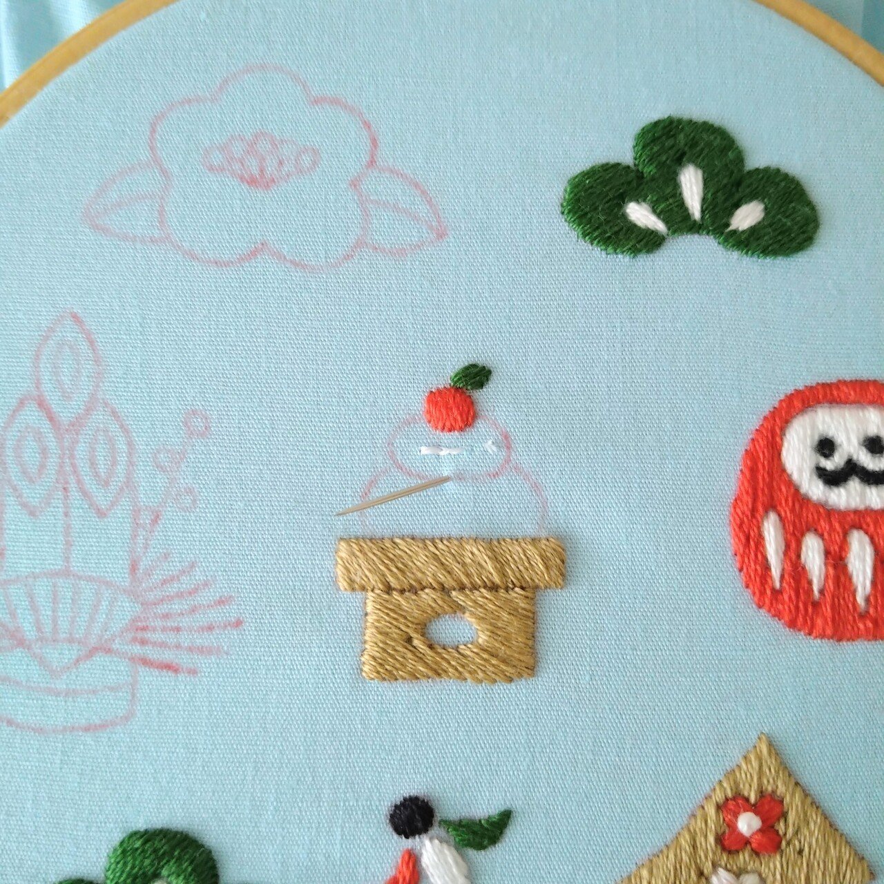 フレメ クロスステッチ 刺繍キット 【お雛様】鳥と動物