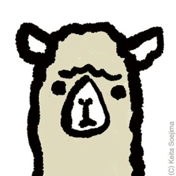 Note用アイコン アルパカ 無料ダウンロード ソエジマケイタ キャラ 写真 似顔絵 Note