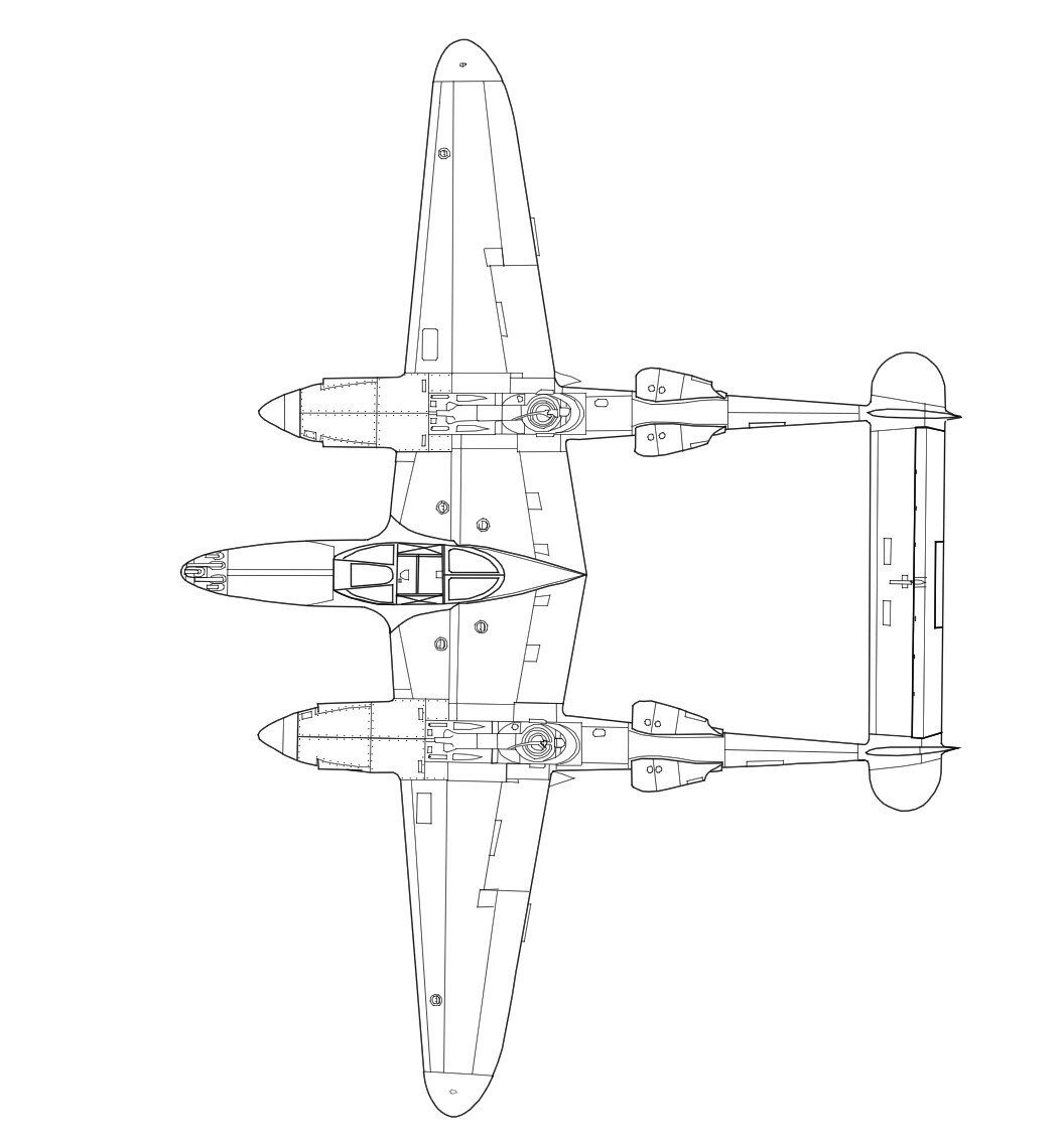 ロッキードP38ライトニング(1939)｜Gustav Papa