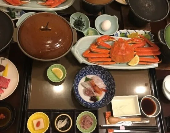 20211112山中温泉のカニ (2)