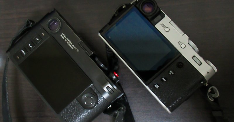 Leica M10とFuji X100V
