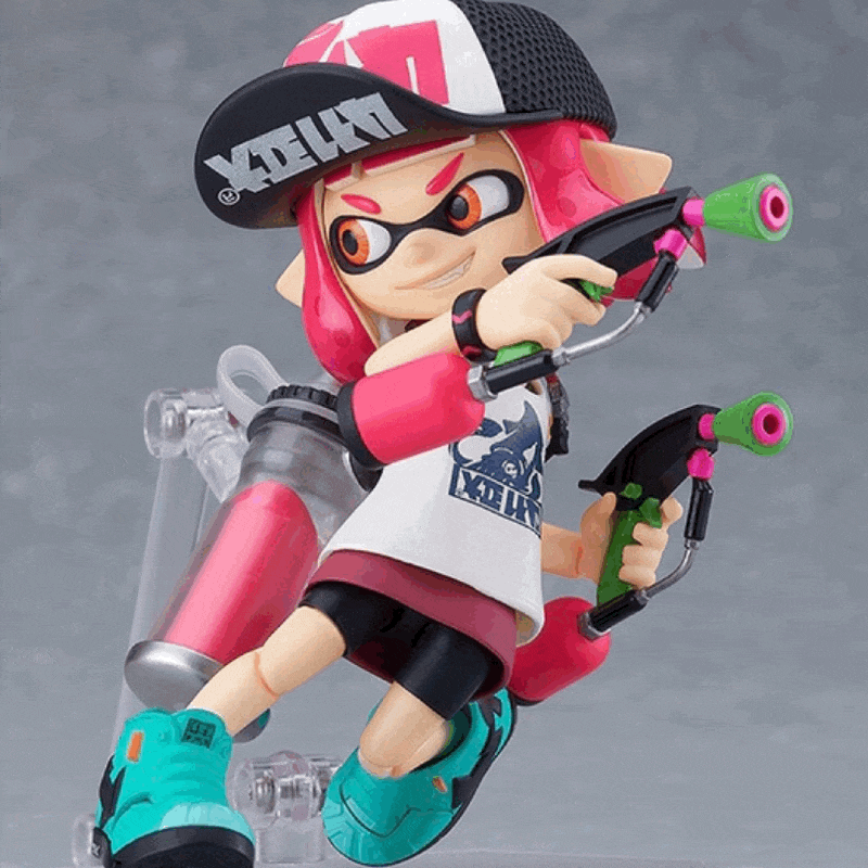 figma スプラトゥーンセット Splatoon』figma Splatoon ガール 特設サイト | グッドスマイルカンパニー