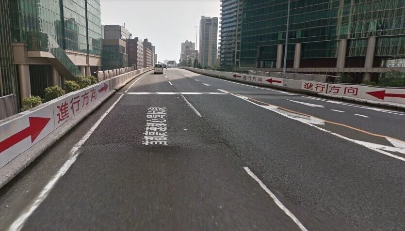 右側合流谷町JCT201710